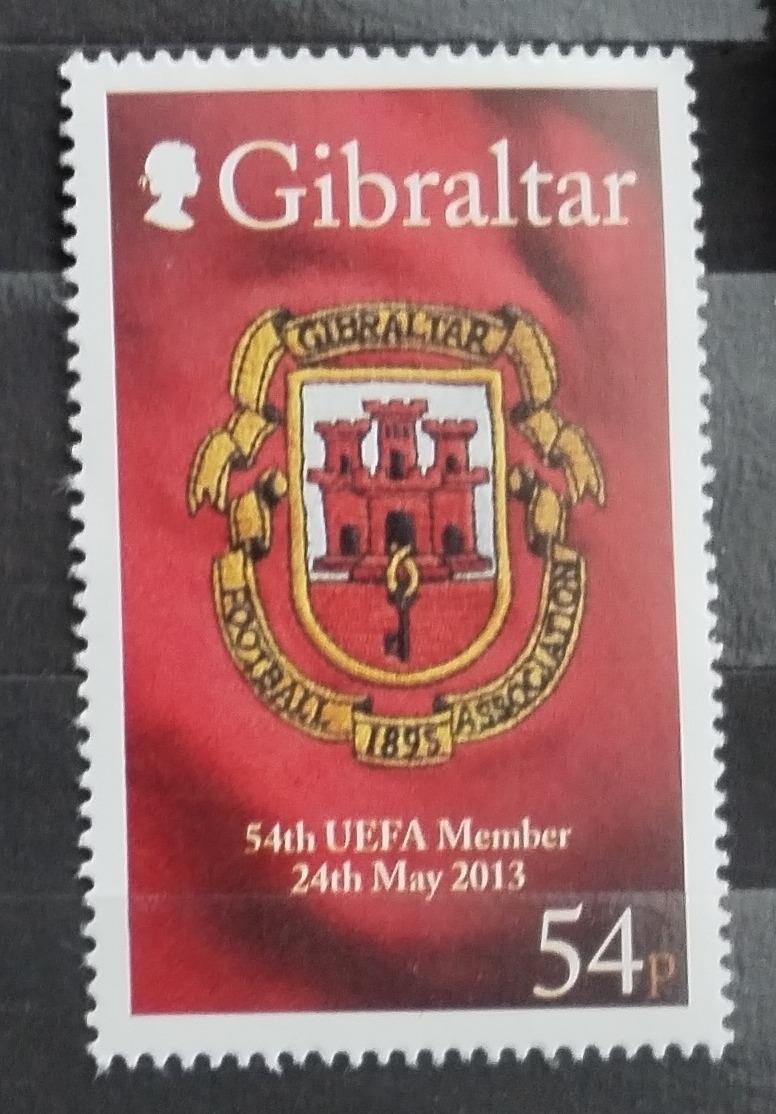 Gibraltar 2013 Země členem UEFA, Fotbal a erby