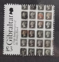 Gibraltar 2015 175 let první známky Penny Black (sólo známka)
