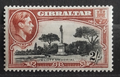 Gibraltar 1942 SG128b P13 16£