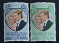 Gilbertovy ostrovy 1973 Svatba princezny Anne
