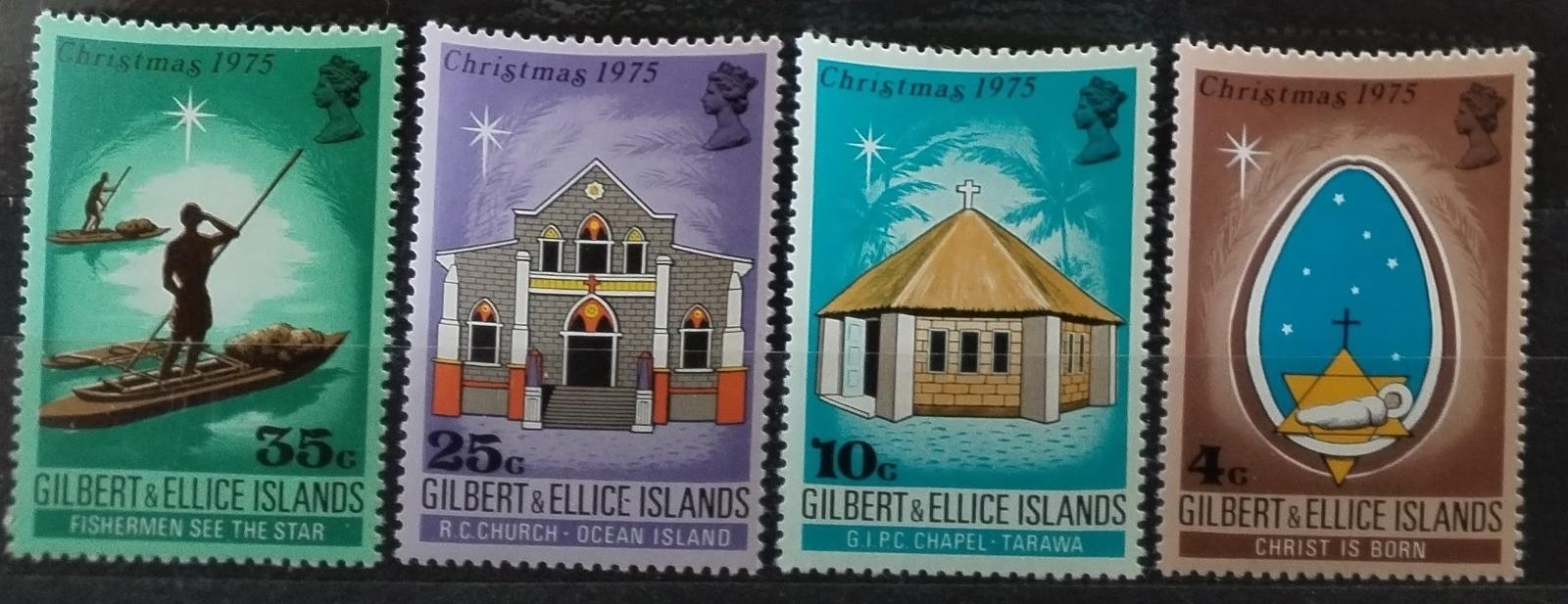 Gilbert & Ellice ostrovy 1975 Vánoce a umění