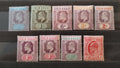 Gold Coast / Zlaté pobřeží 1902-7 110£ Výběr z definitivy Eduarda VII.