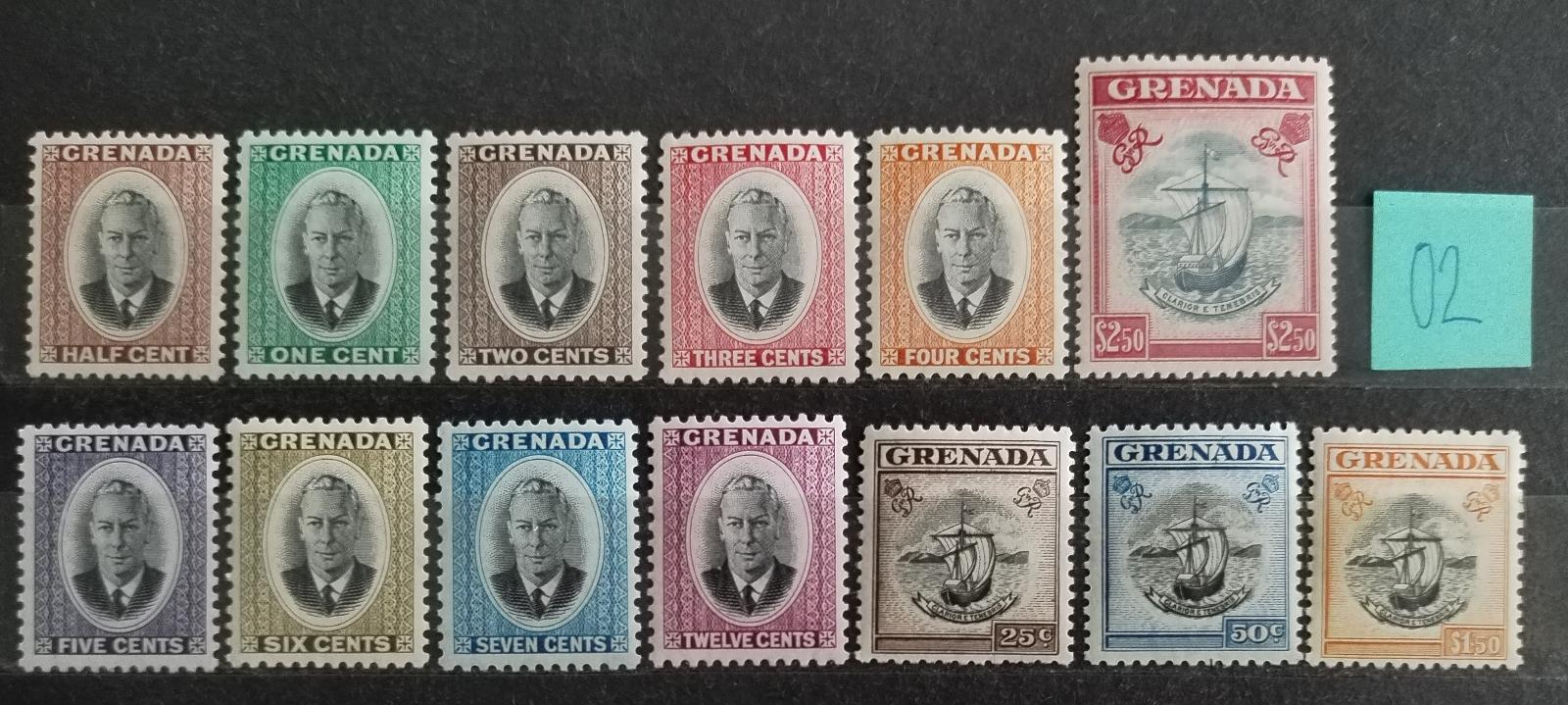 Grenada 1951 38£ Ostrovní definitiva krále Jiřího VI.