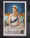 Grenada 1968 Dotisk definitivy - 5$ Královna Alžběta II.
