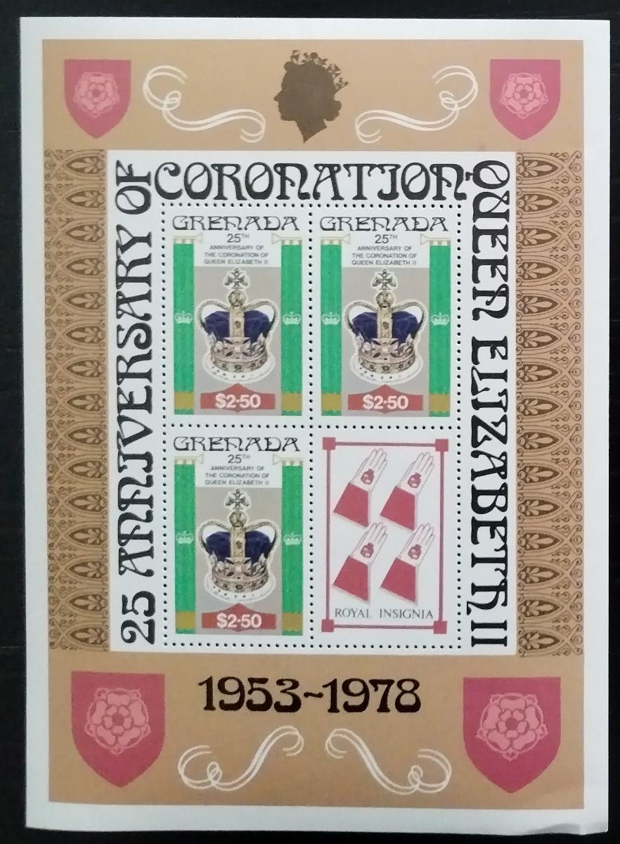 Grenada 1978 Výročí korunovace královny Alžběty II.