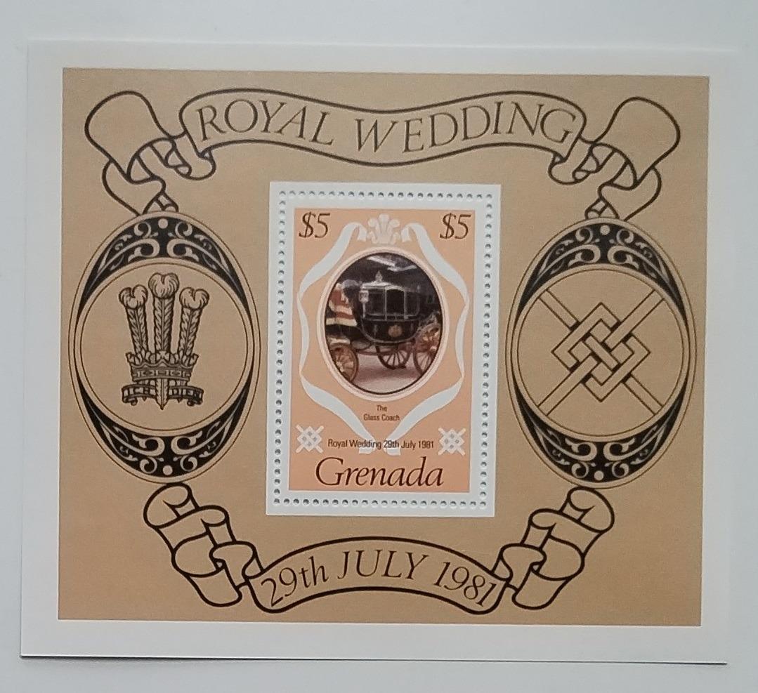 Grenada 1981 Svatba princezny Diany a krále Karla III.