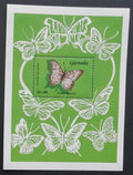 Grenada 1989 Bl.229 7,5€ Karibští motýli, hmyz