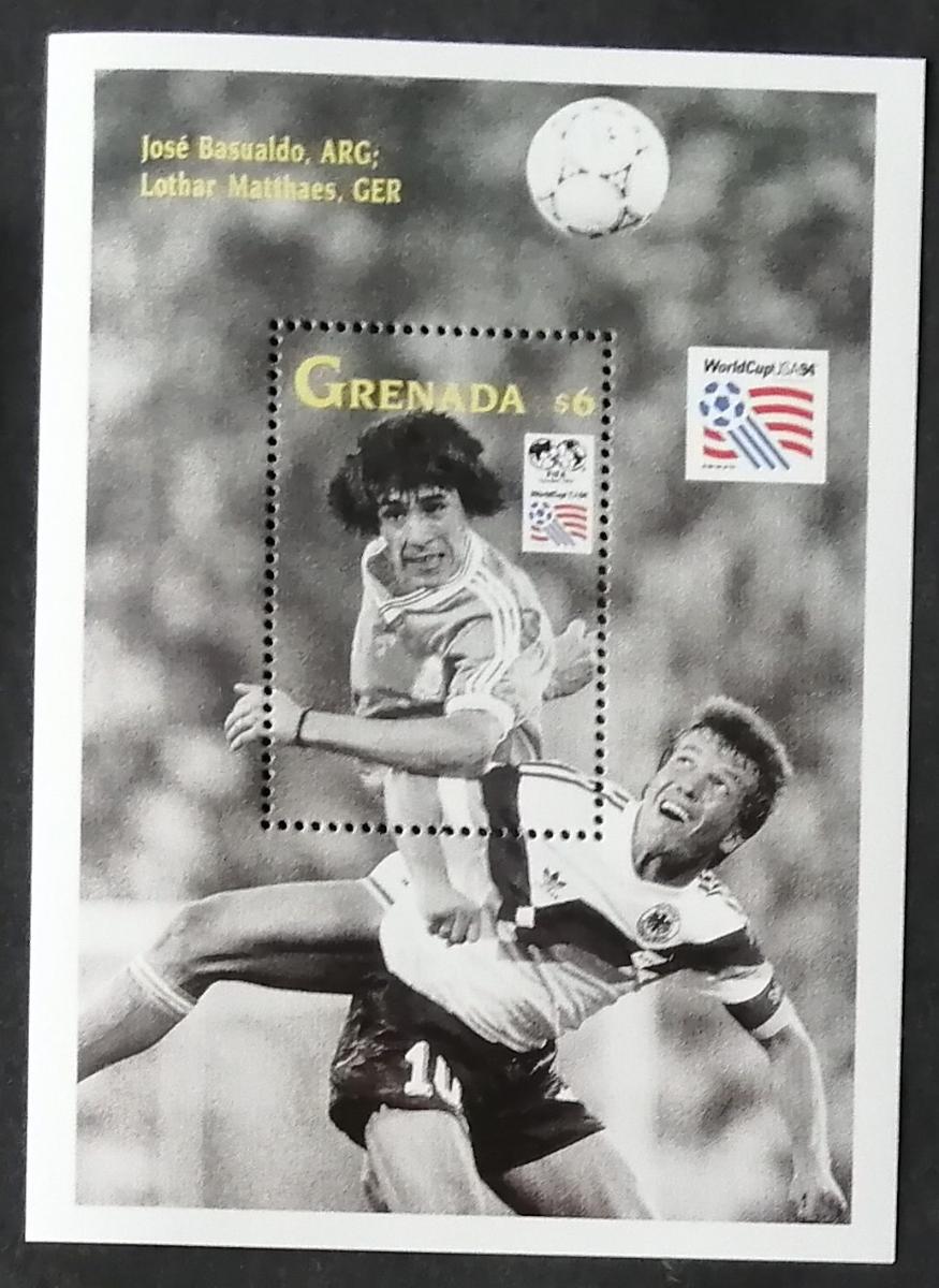 Grenada 1993 Bl.349 7€ Mistrovství světa ve fotbale USA, Basualdo