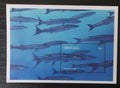 Grenada 1997 Bl.457 8€ Ryby Karibiku, barakudy, fauna moří