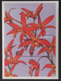 Grenada 1997 Bl.475 8€ Orchideje Karibiku, Laelia milleri