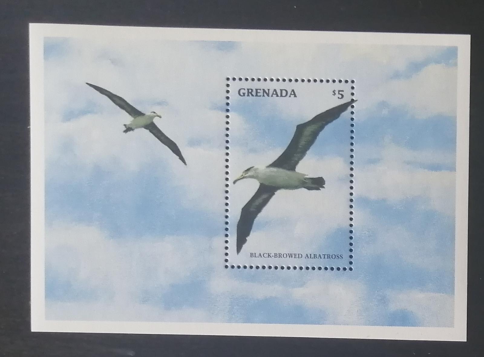 Grenada 1998 Bl.493 7,5€ Mořští ptáci Karibiku - Albatros