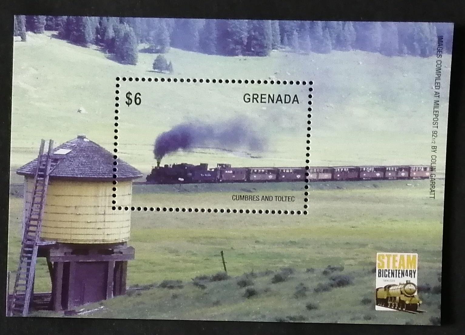 Grenada 2004 Bl.726 5€ 200 let lokomotiv a vlaků, Cumbres & Toltec