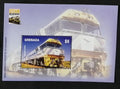 Grenada 2004 Bl.727 5€ 200 let lokomotiv a vlaků, Indian Pacific