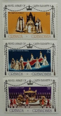 Grenadiny 1977 Stříbrné výročí vlády královny Alžběty II. P=14