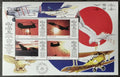 Grenadiny & Grenada 1998 10€ 80 let RAF, Stíhačky a letadla, Ptáci
