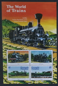 Grenadiny & Grenada 1999 Mi.2856-9 9€ Parní vlaky světa, Malajsie