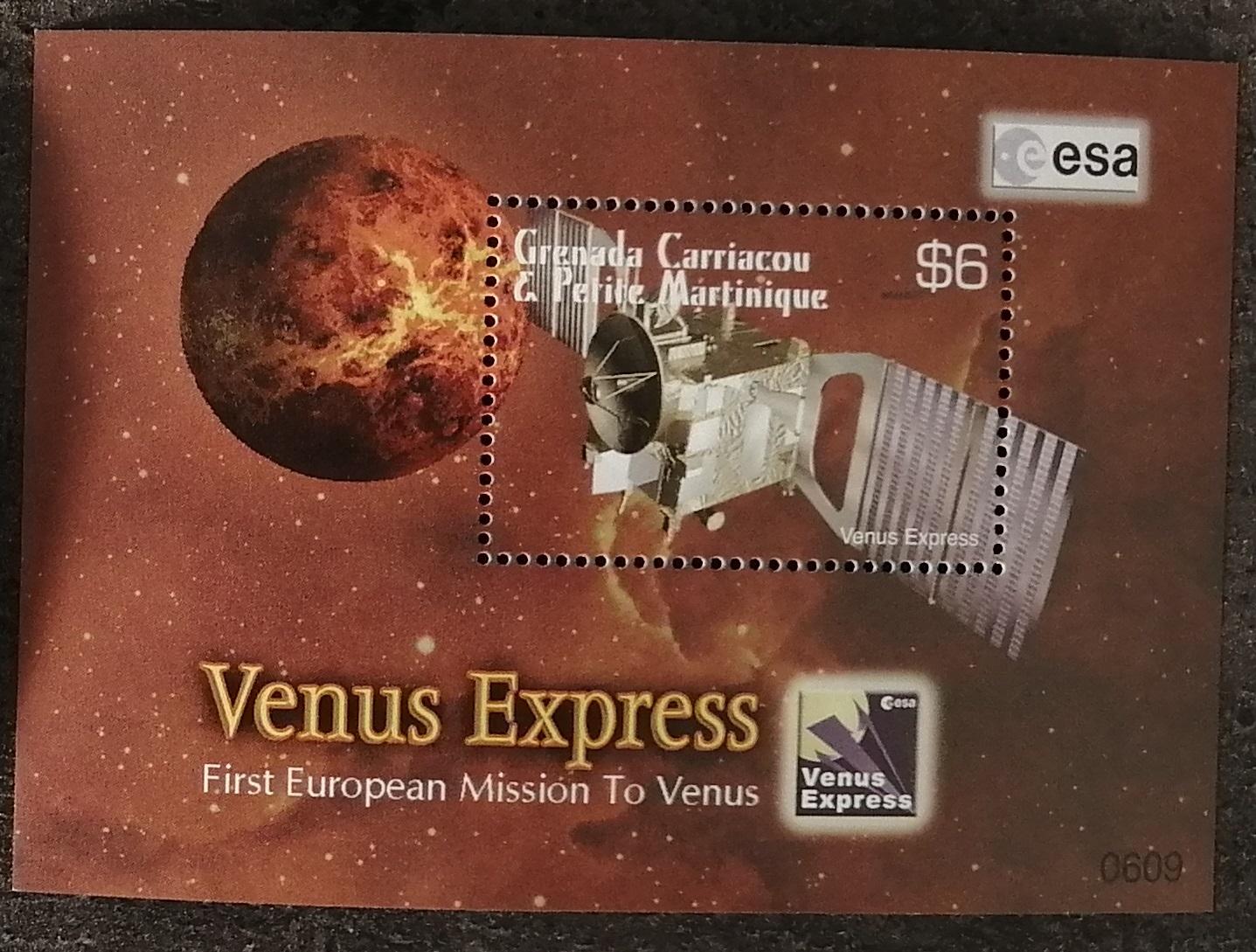 Grenadíny & Grenada 2006 Bl.610 5€ Průzkum vesmíru, Venus Express
