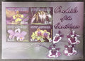Grenadiny & Grenada 2010 8€ Karibské orchideje a květiny
