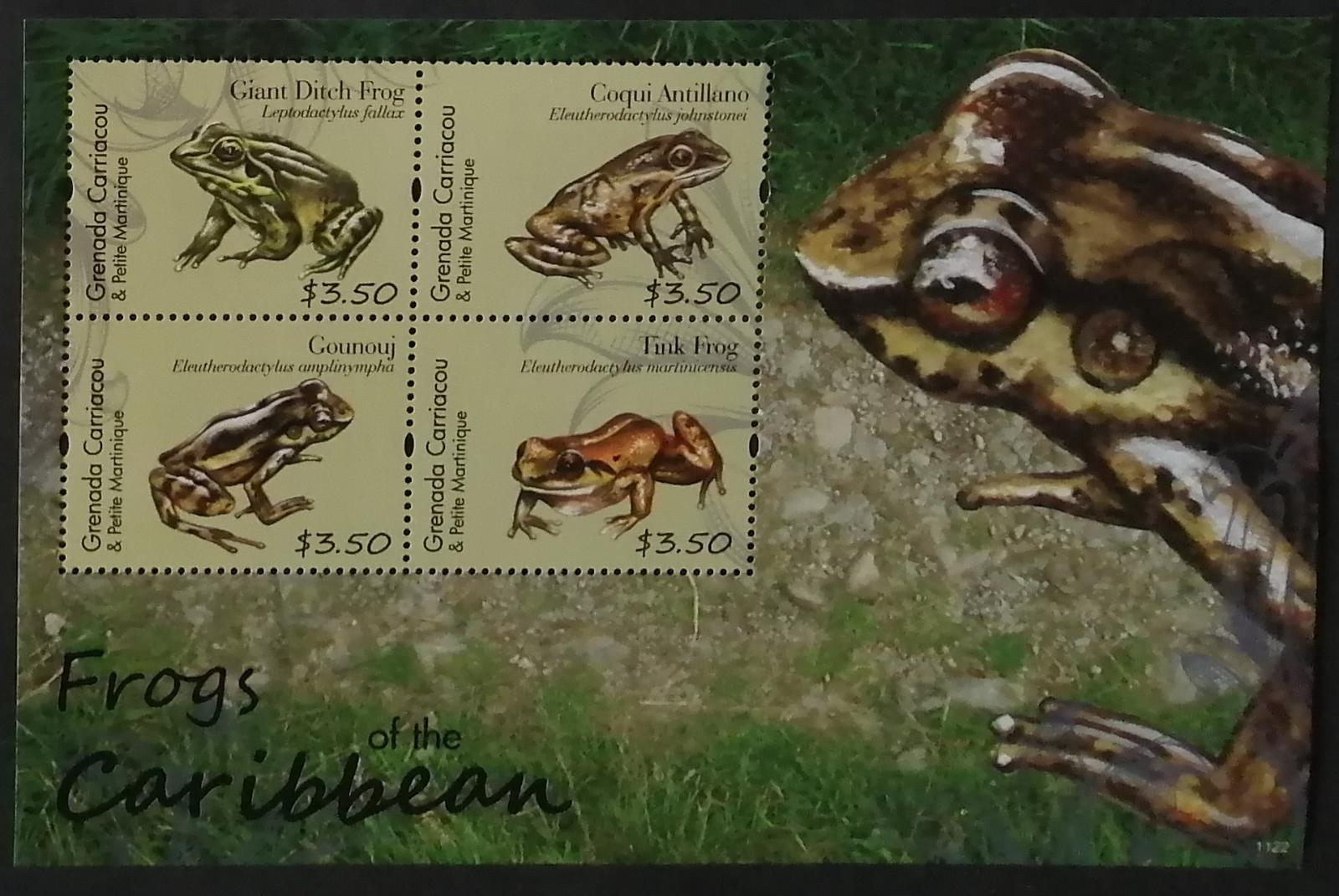 Grenadiny & Grenada 2012 Mi.4737-0 12€ Žáby a obojživelníci ostrovů