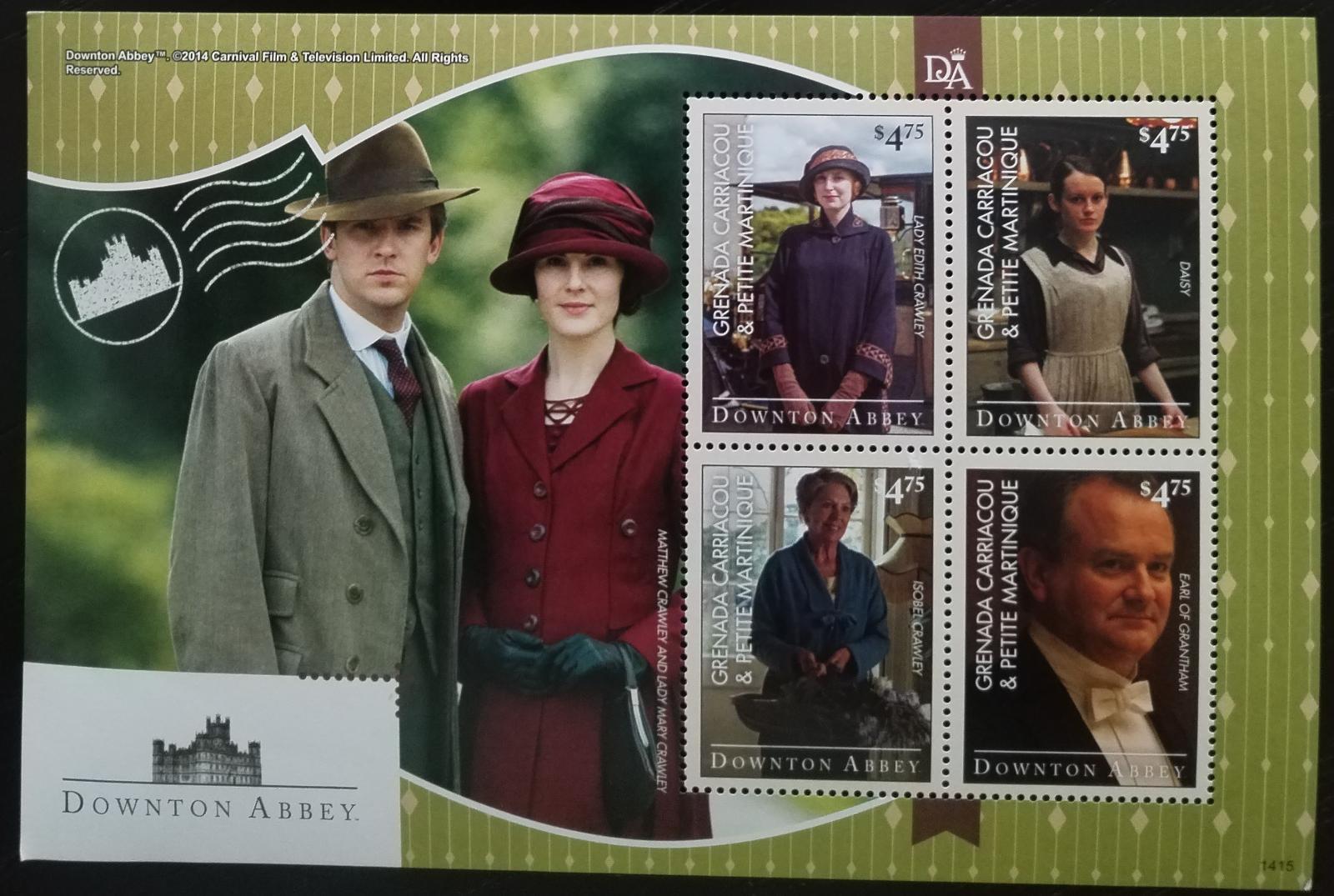 Grenadiny & Grenada 2014 Seriál Downton Abbey