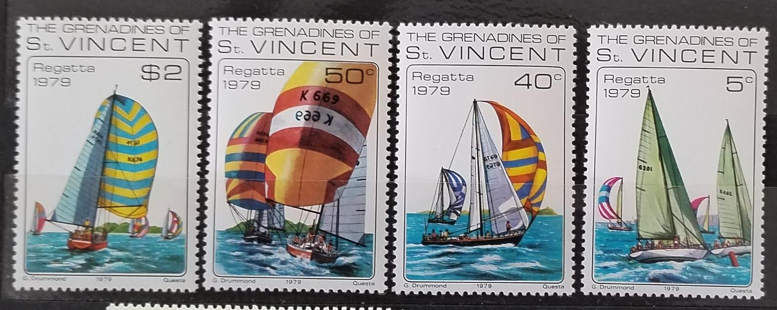 Grenadiny & Sv. Vincent 1979 Regata a závody plachetnic, Lodě