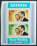 Grenadiny & Grenada 1973 Svatba princezny Anne