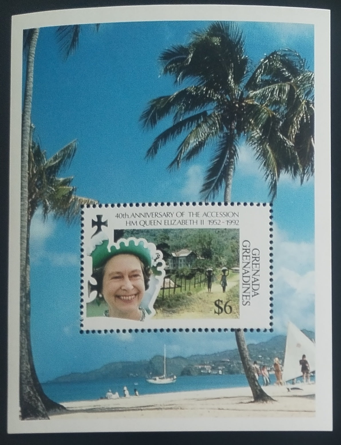 Grenadiny & Grenada 1992 Výročí vlády královny I.