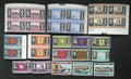 Guernsey 1969 +50€ Komplet predecimální definitivy ostrova + ČTYŘBLOKY
