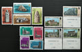 Guernsey 1970´s 3x komplet s tématikou budov a staveb