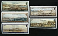 Guernsey 1985 Obrazy a umění ostrovních pláží a panoramat