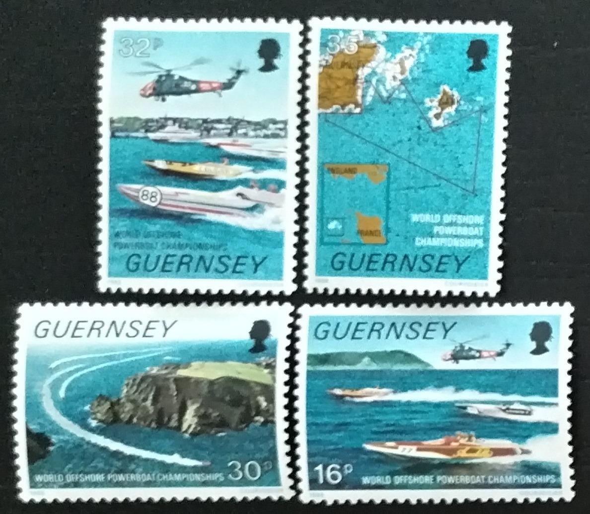 Guernsey 1988 Závody a lodě, Mapy