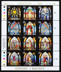 Guernsey 1993 5,5€ Vánoce a vitráže, Umění kostelů