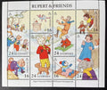 Guernsey 1993 9€ Rupert a jeho zimní radovánky, Pohádky 2x foto