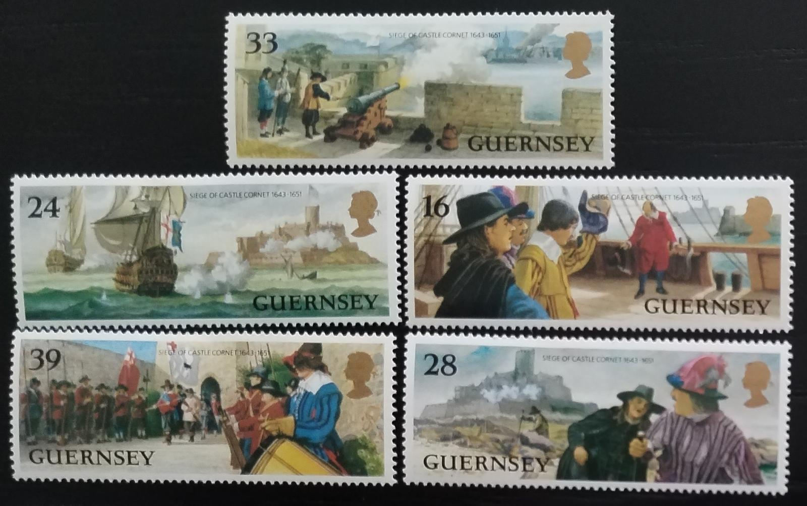 Guernsey 1993# Admirál a jeho lodě, Bitvy občanské války