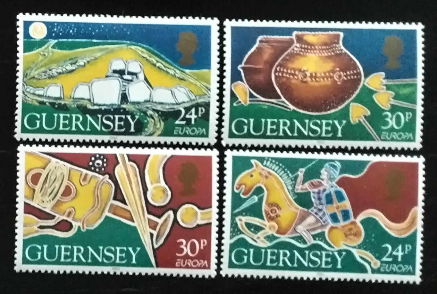 Guernsey 1994 EUROPA a archeologické objevy