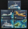 Guernsey 1994 Výročí ostrovní pošty, Lodě a letadla