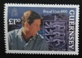 Guernsey 1995 Návštěva krále Karla III.