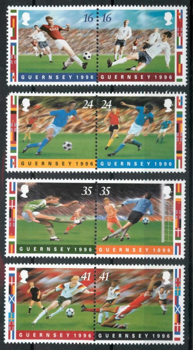 Guernsey 1996 9€ Fotbal a sport