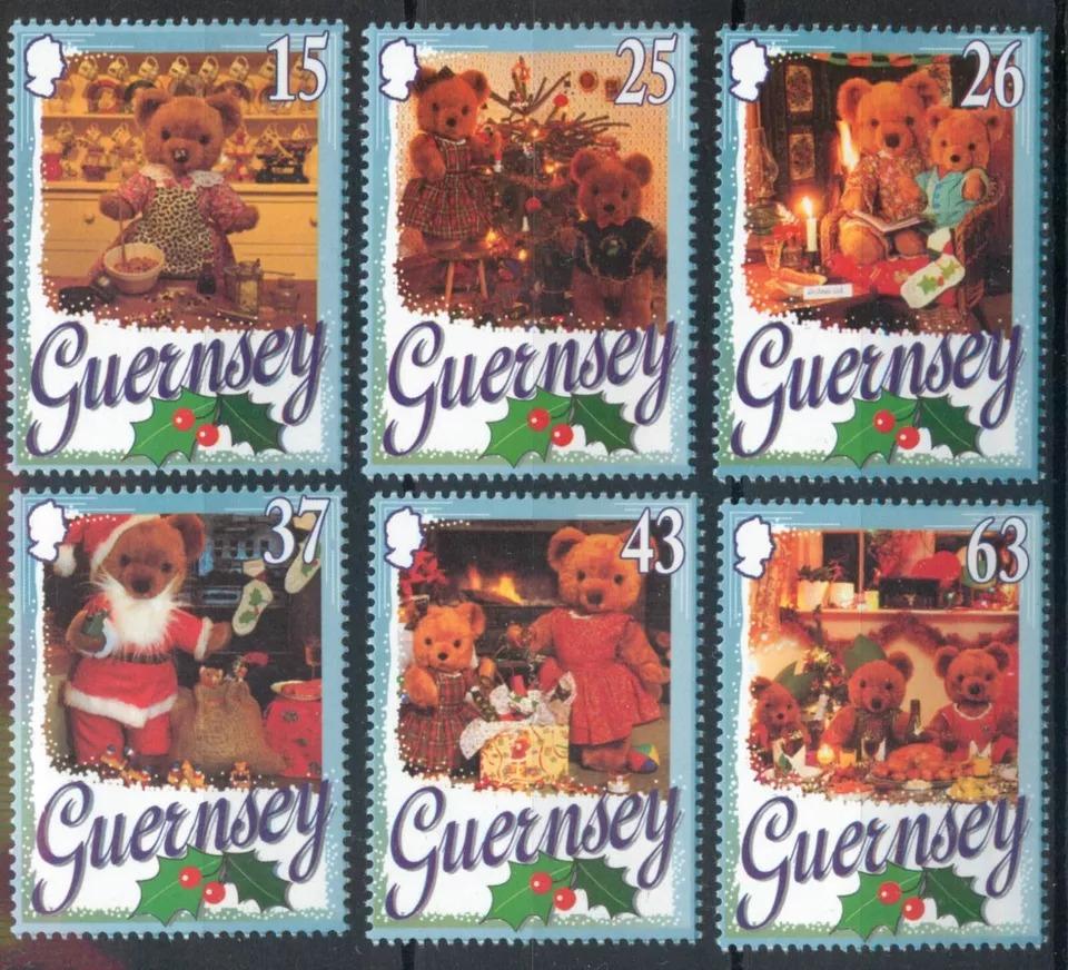 Guernsey 1997 7€ Vánoce a cesmína, Hračky