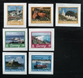 Guernsey 1997-8 Turismus, Samolepící známky