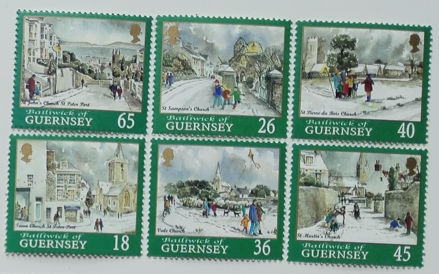 Guernsey 2000 8,5€ Vánoce a vánoční výjevy