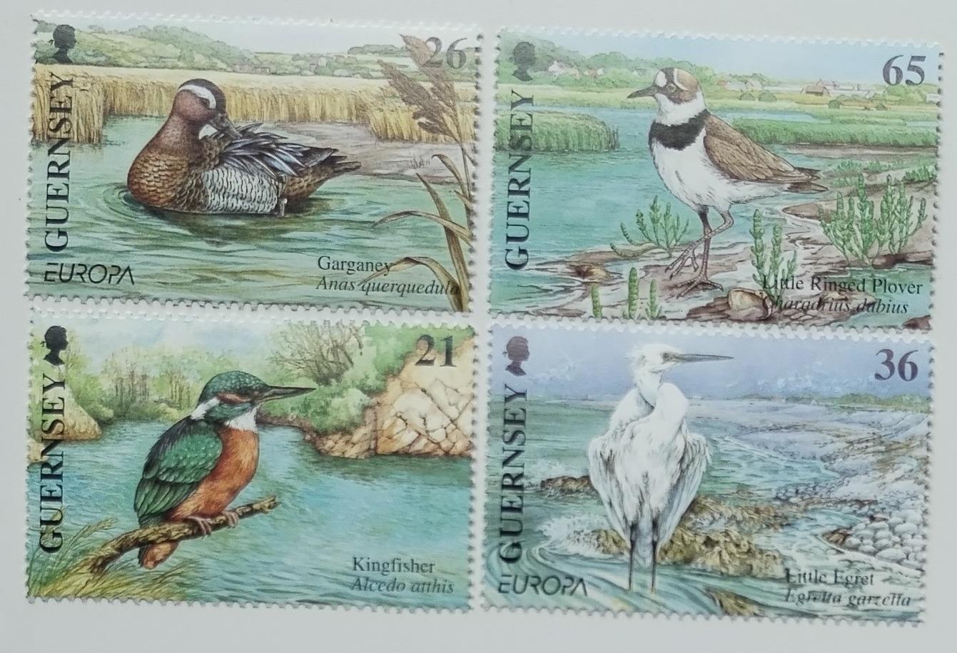 Guernsey 2001 6,5€ Ochrana přírody a ptáci