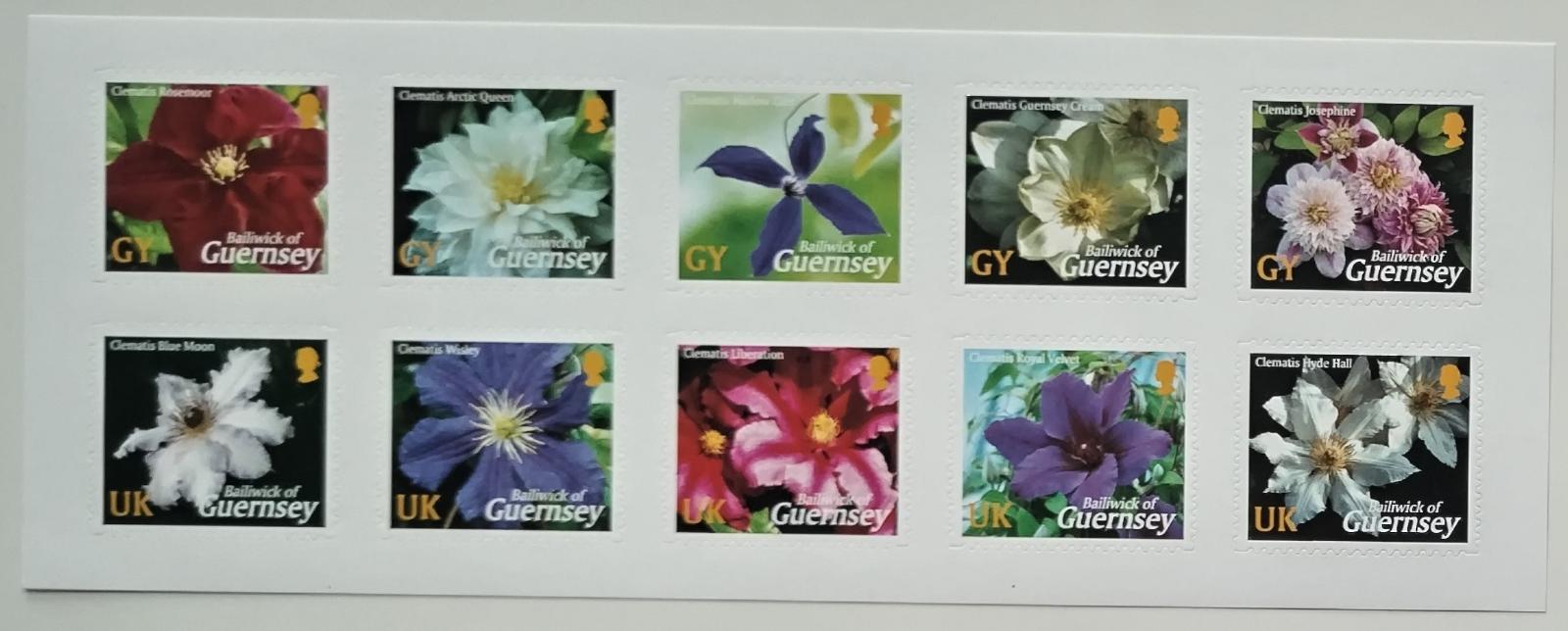 Guernsey 2004 16,5€ Písmenkové známky - Ostrovní květiny a flora