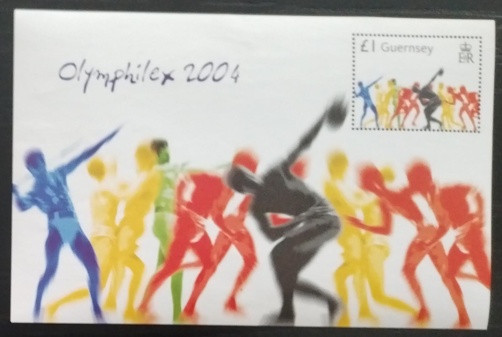 Guernsey 2004# 6,5€ Olympijské hry Atény, Sport