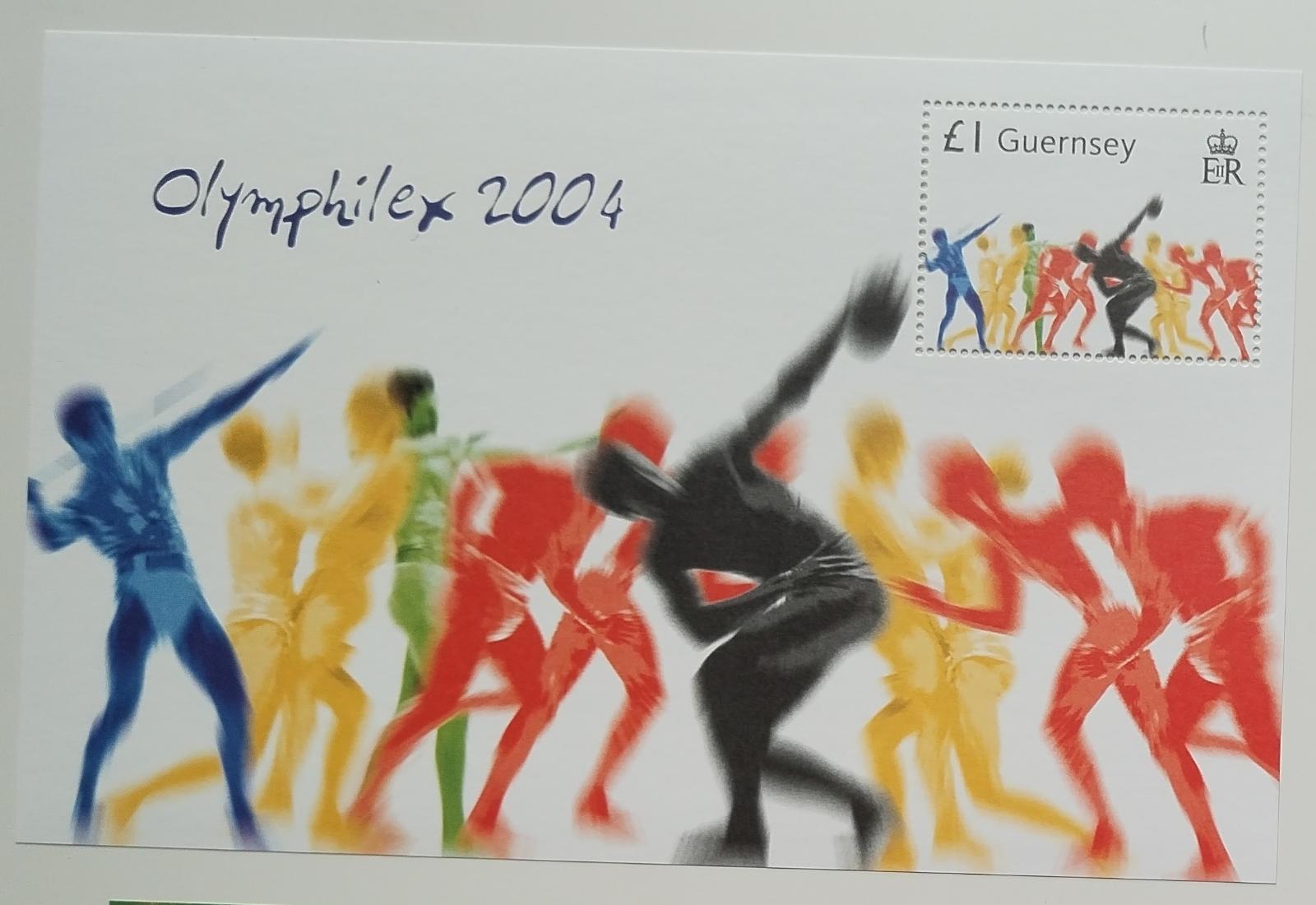 Guernsey 2004 Bl.38 5€ Olympijské hry Atény, Sport