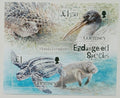 Guernsey 2006 8€ Ohrožené druhy - plazi a ptáci