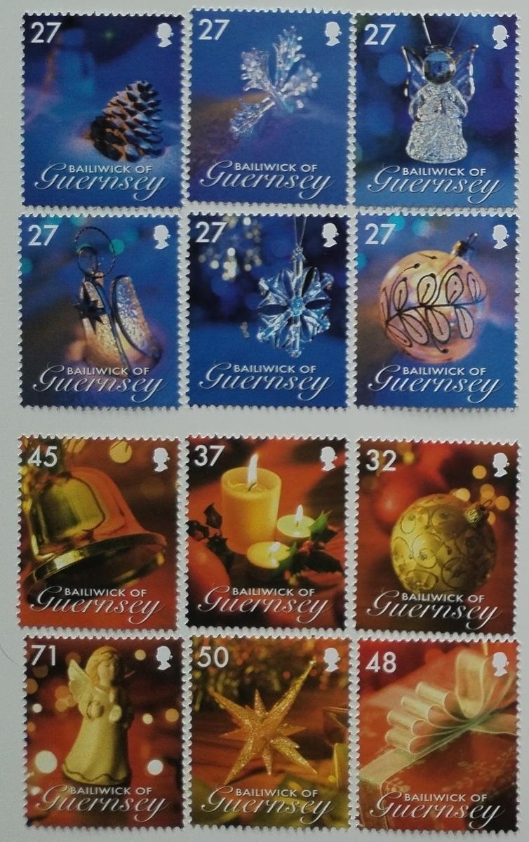 Guernsey 2007 15€ Vánoce a ozdoby