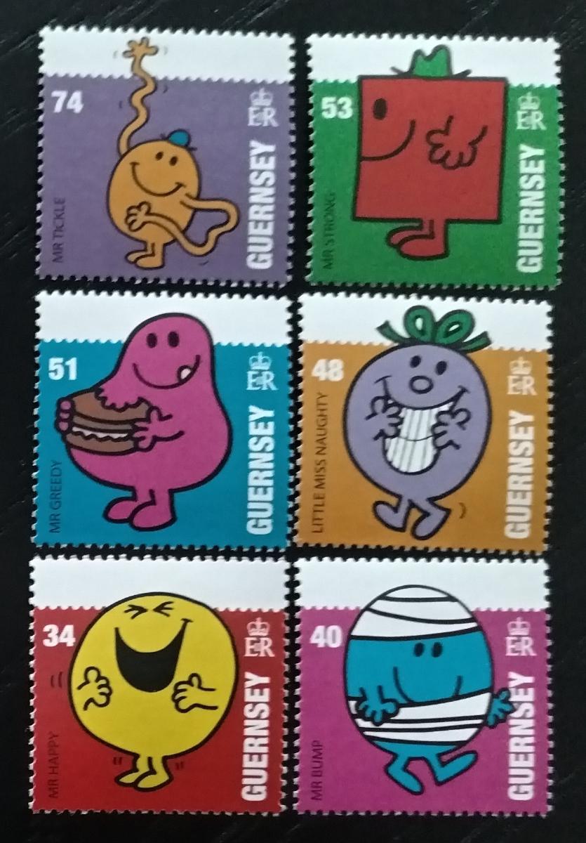 Guernsey 2008 9€ Ilustrace pohádek Little Miss, Umění