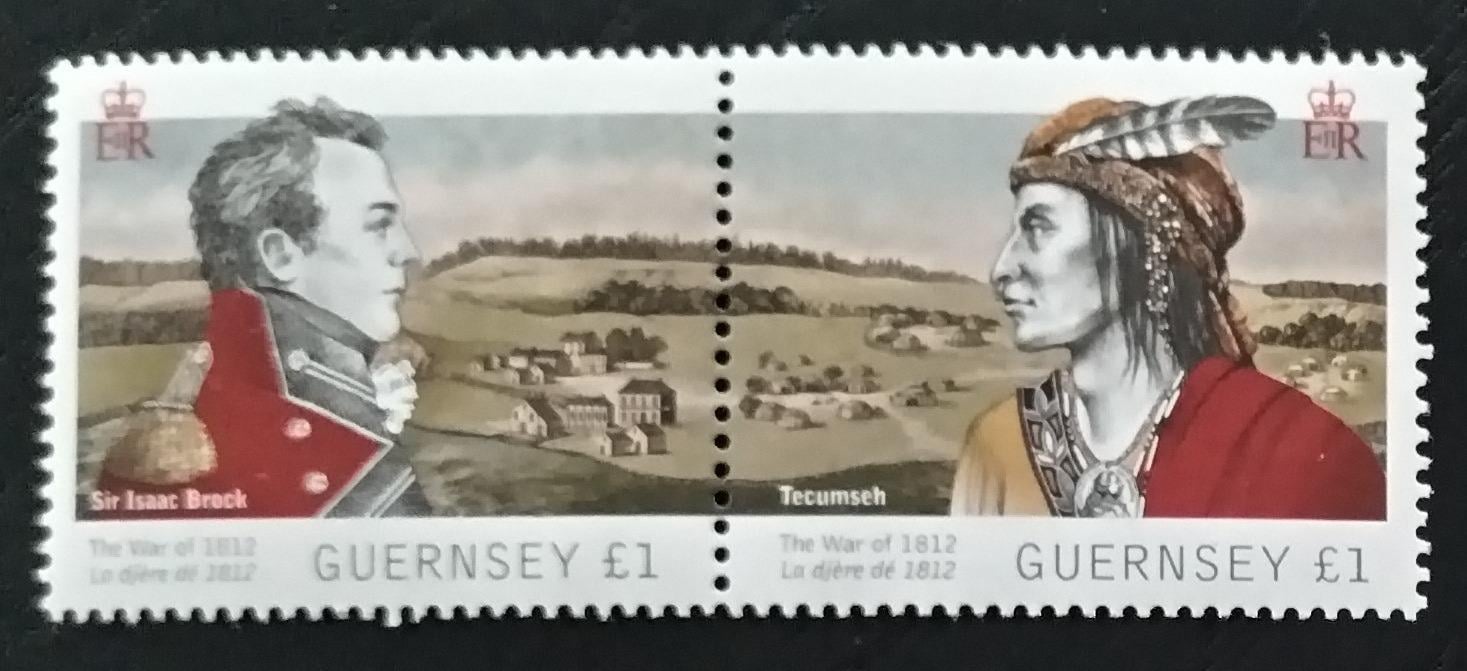Guernsey 2012 Společné vydání s Kanadou, Koloniální války