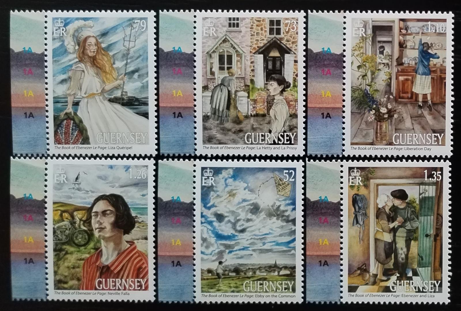 Guernsey 2022 La Page a jeho ilustrace, Lady Britannia